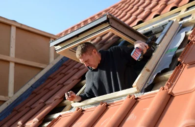 Pose de fenêtres de toit Velux à Sarton